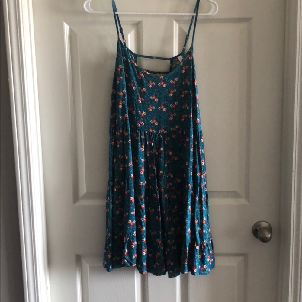 Blue/Floral Dress